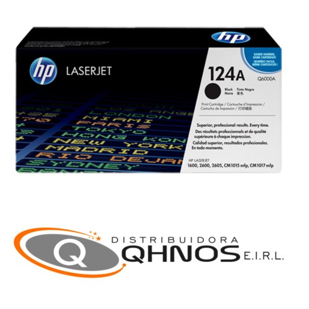 TONER HP Q6000A (124A) L.J. 2600 BLACK