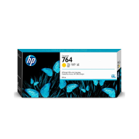 TINTA HP 764 C1Q15A YELLOW 300ML HP DESIGNJET T3500