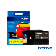 CARTUCHO DE TINTA BROTHER LC79Y XXL, AMARILLO