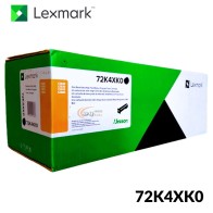 TONER LEXMAKR 72K4XK0 COLOR NEGRO 33K