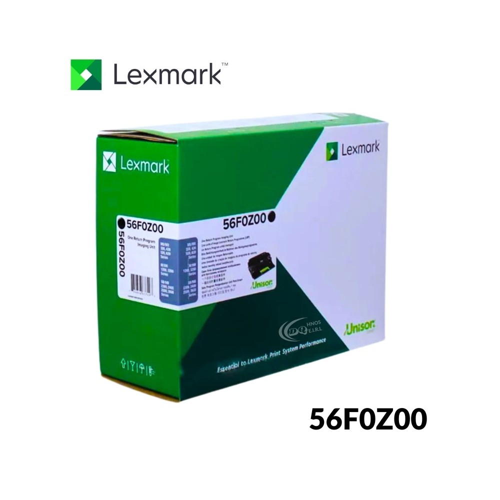 FOTOCONDUCTOR LEXMARK 56F0Z00 MS321 60.000 PAGINAS FOTOCONDUCTOR LEXMARK 56F0Z00 MS321 60.000 PAGINAS