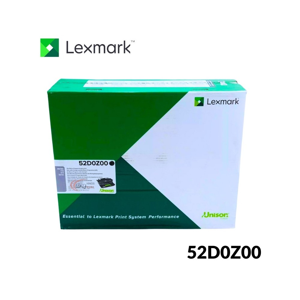 UNIDAD DE IMAGEN LEXMARK 52D0Z00 520Z PARA MX812DXE UNIDAD DE IMAGEN LEXMARK 52D0Z00 520Z PARA MX812DXE