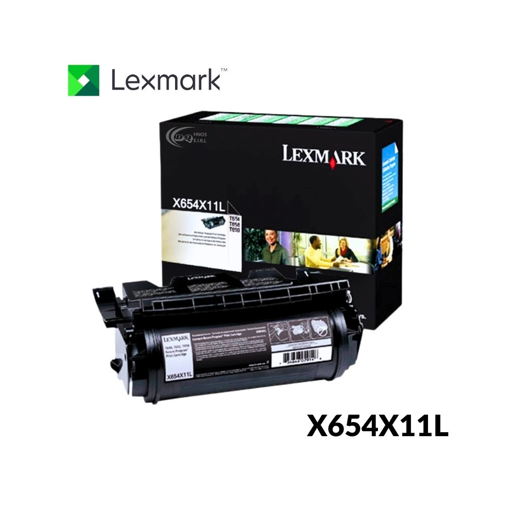 TONER LEXMARK X654X11L PARA X654 36.000 PAGINAS TONER LEXMARK X654X11L PARA X654 36.000 PAGINAS
