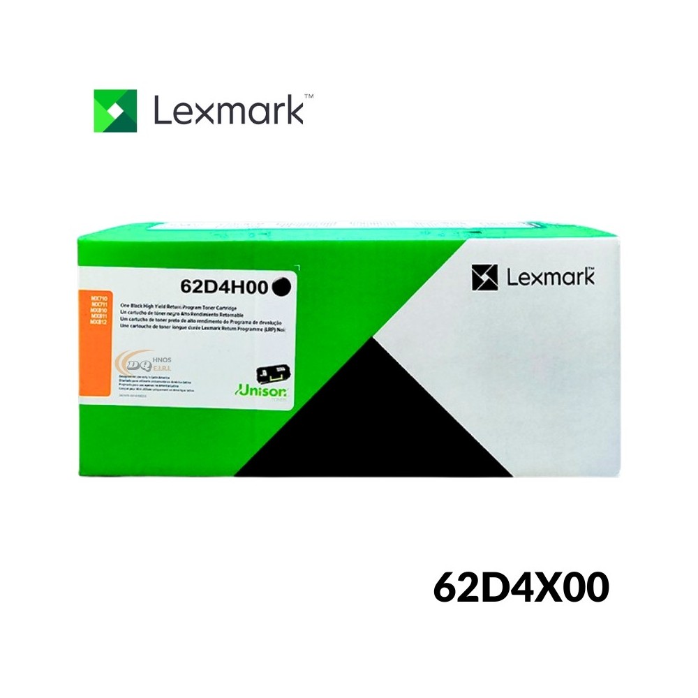 TONER LEXMARK 62D4H00 624H MX710 25.000 PAGINAS TONER LEXMARK 62D4H00 624H MX710 25.000 PAGINAS