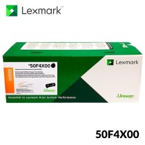 TONER LEXMARK 50F4X00 504X NEGRO 10,000 PAGINAS