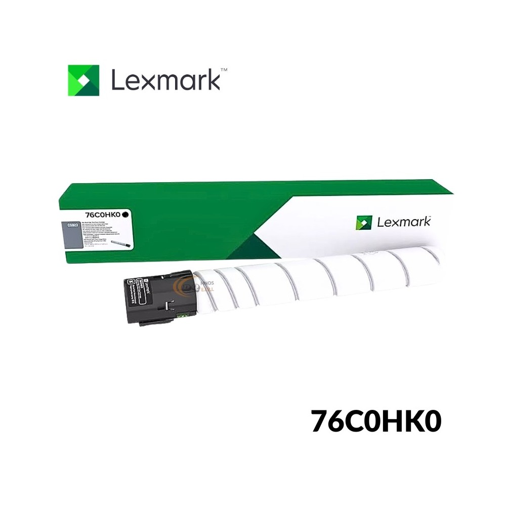 TONER LEXMARK 76C0HK0 NEGRO PARA CX921, CX922, CX923, CX924 TONER LEXMARK 76C0HK0 NEGRO PARA CX921, CX922, CX923, CX924