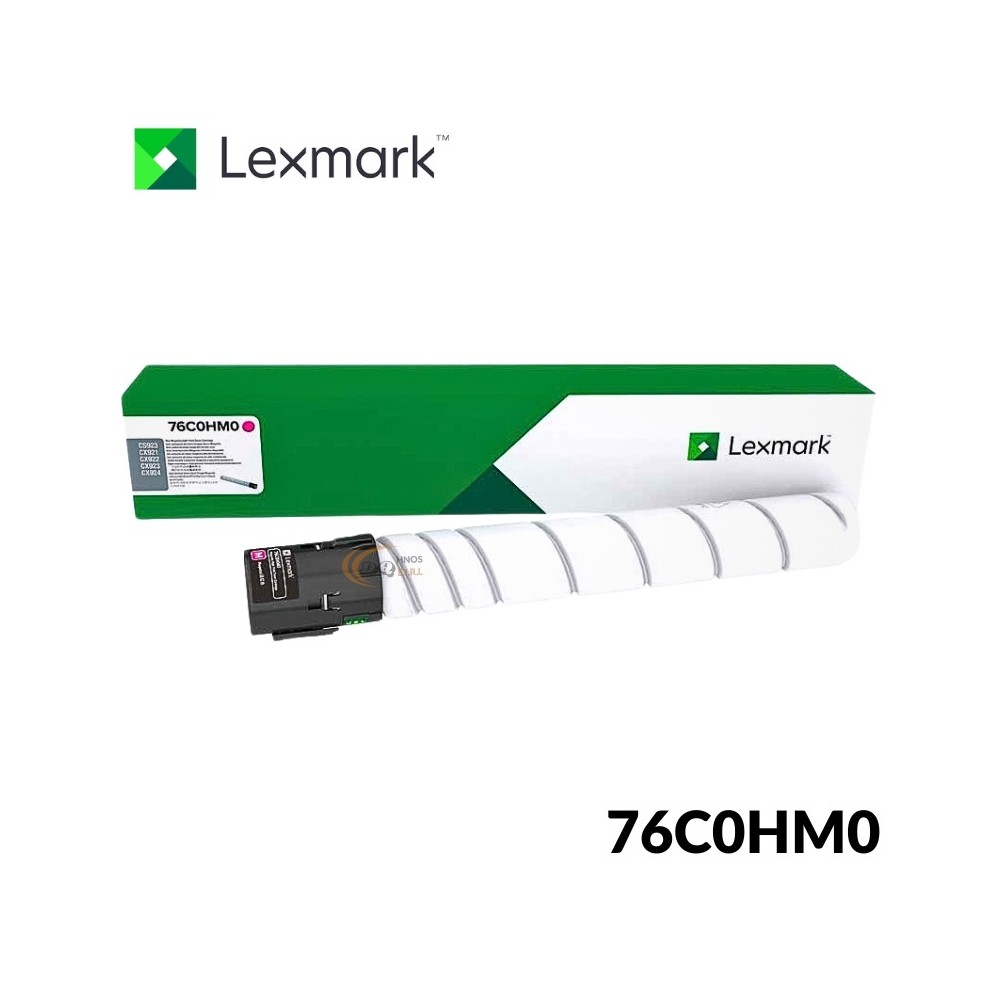 TONER LEXMARK 76C0HM0 MAGENTA PARA CX921, CX922, CX923, CX924 TONER LEXMARK 76C0HM0 MAGENTA PARA CX921, CX922, CX923, CX924