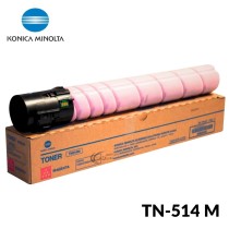 TONER KONICA MINOLTA TN-514M MAGENTA BIZHUB C-458, 558 A9E8390 26,000 páginas