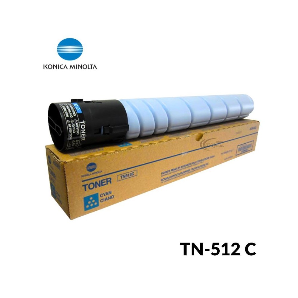 Toner Konica Minolta TN-512C Cyan Bizhub c454e