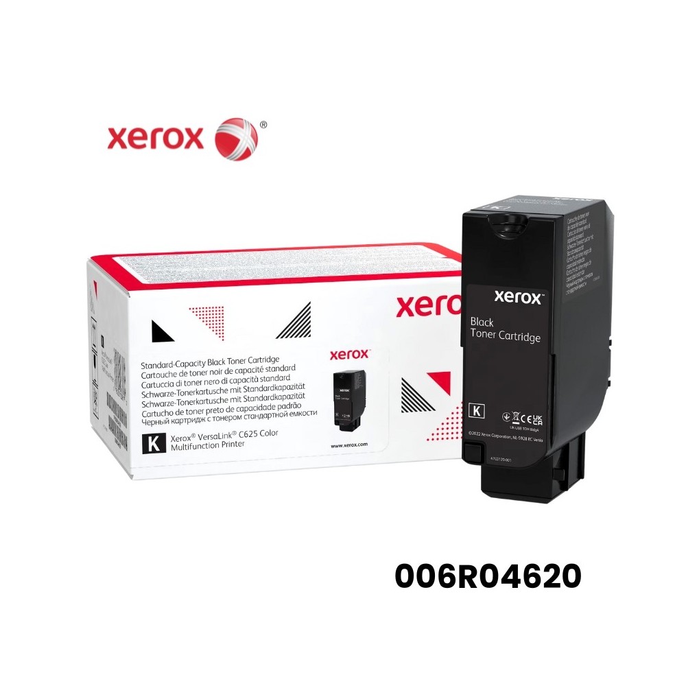 Toner Xerox c625 006R04620 Standar Negro 8K Original